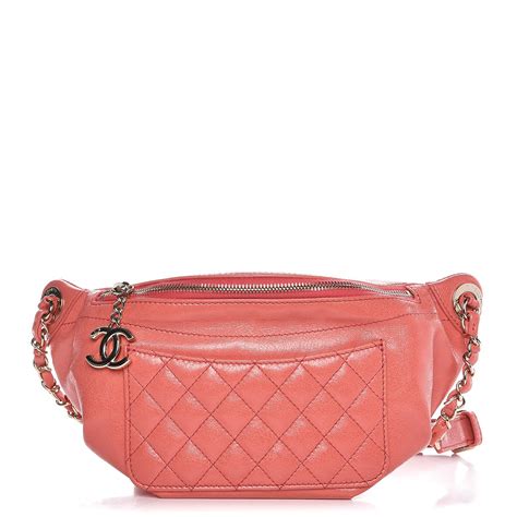 chanel pink fanny pack|abi jithu fanny chanel.